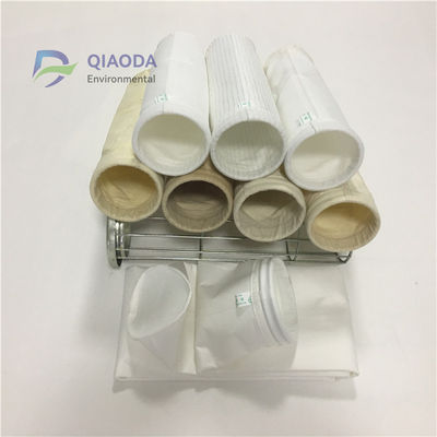โรงงานปูนซีเมนต์ โรงงานถ่านหิน Anti Static Dust Collector Filter Bag ทําความสะอาดง่าย