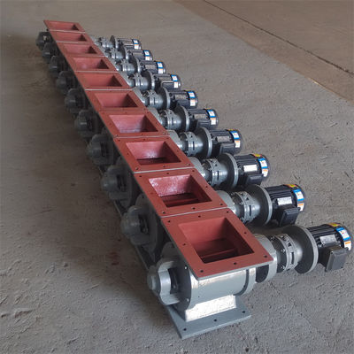 ซีเมนต์ Grain Star Unloader Ash ถ่านหินเหมืองอัดกระตุ้นแข็งแรง Feeder ออกแบบ Rotary Airlock วาล์ว
