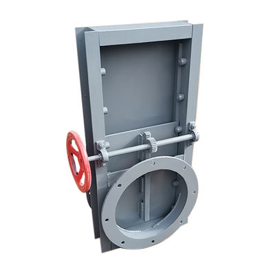 เปิด ปิด ประเภท มือ Knife Gate Valve Flange เหล็กเหล็กเหล็กเหล็ก