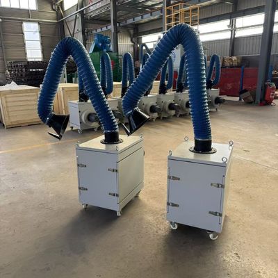 เครื่องเก็บฝุ่นมือถืออุตสาหกรรม 1.5/2.2/3KW เครื่องสับควันควัน